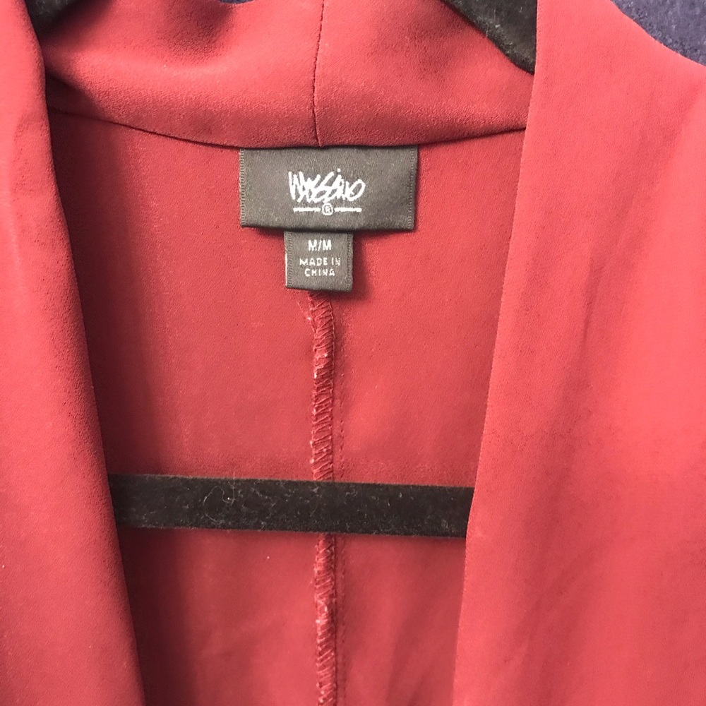 Maroon blouse - Picture 3 of 4